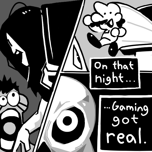  - Online Drawing Game Comic Strip Panel by W3