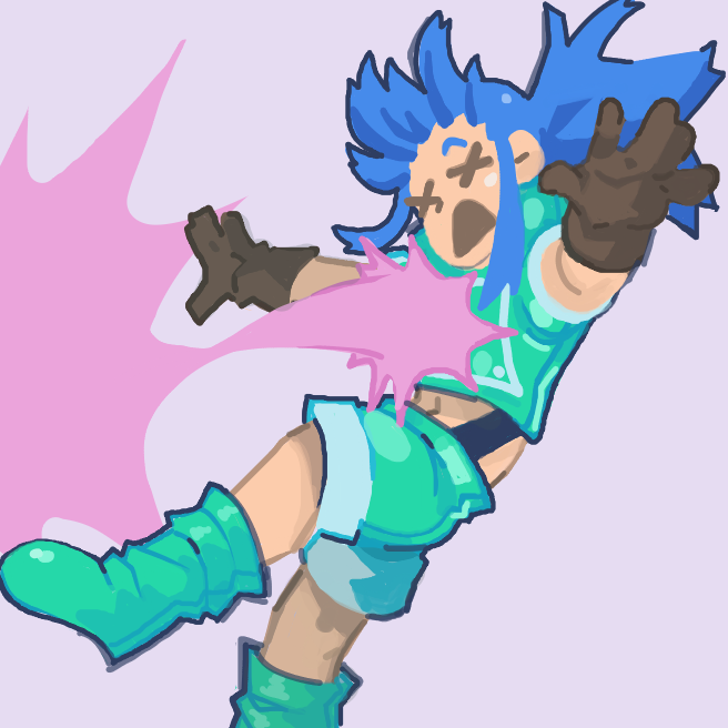 Leona - Online Drawing Game Comic Strip Panel by W3