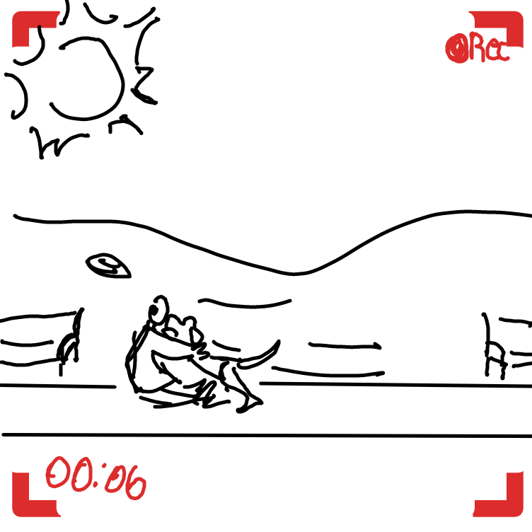 Something nice - Online Drawing Game Comic Strip Panel by JA