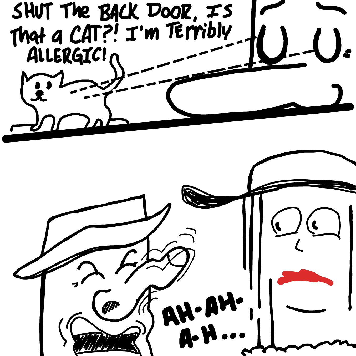  - Online Drawing Game Comic Strip Panel by Wizard Croissant