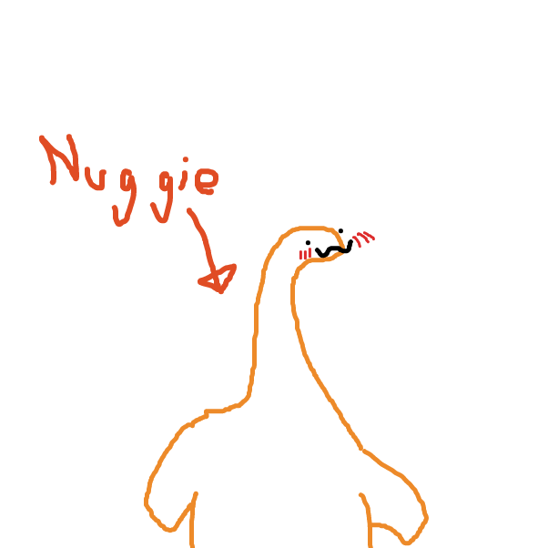 Drawing in Draw your favorite dinosaur. Now. by Yeoguort