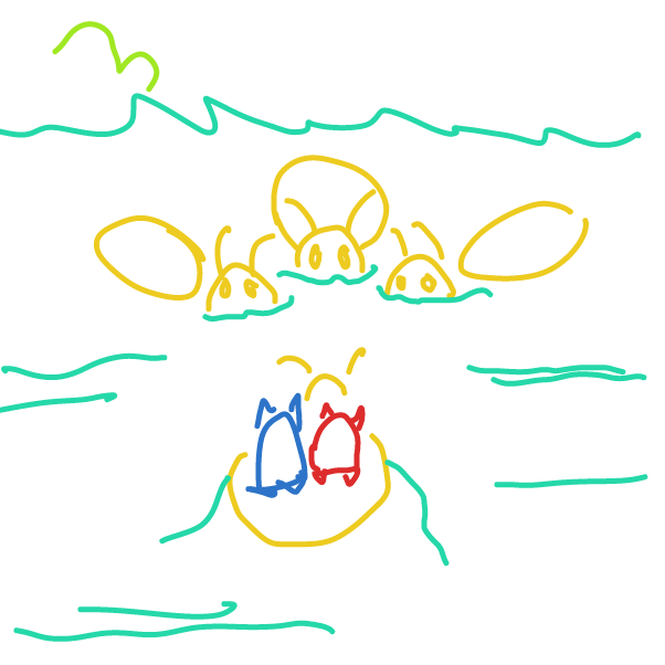  - Online Drawing Game Comic Strip Panel by SeanTrunks