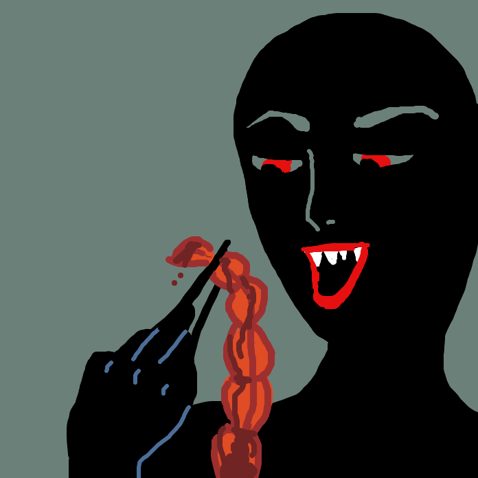 Drawing in ramen extreme by Mozart