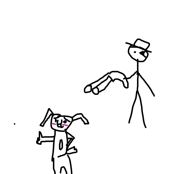 rabbit heat will not be tolerated - Online Drawing Game Comic Strip Panel by pavemento