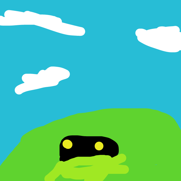 Drawing in The Cave Monster by GREER