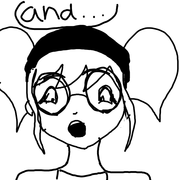 Drawing in Finish the sentence (SDRAWKCAB) by StickBoyy