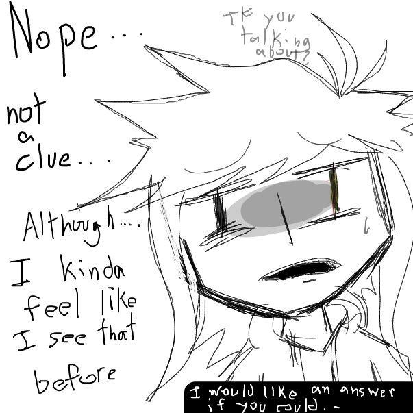I.... familiar with the number... like i seen some where before ............iP ADRESS or sumthing? you could tell me in the comment if you want to answer - Online Drawing Game Comic Strip Panel by FifaSam