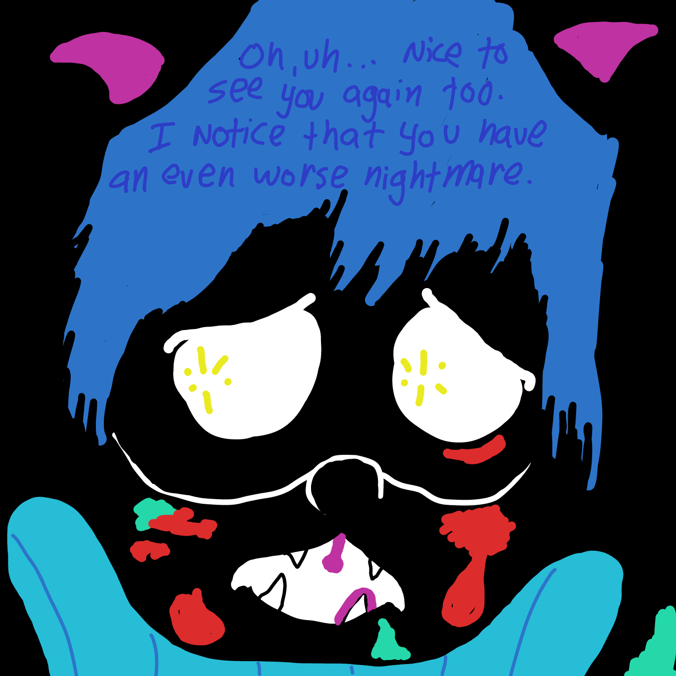  - Online Drawing Game Comic Strip Panel by Wizard Croissant