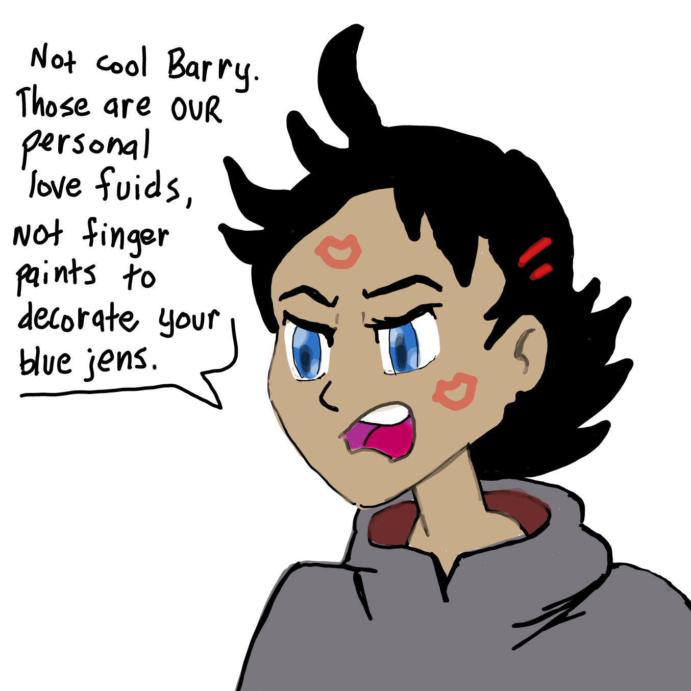  - Online Drawing Game Comic Strip Panel by Wizard Croissant