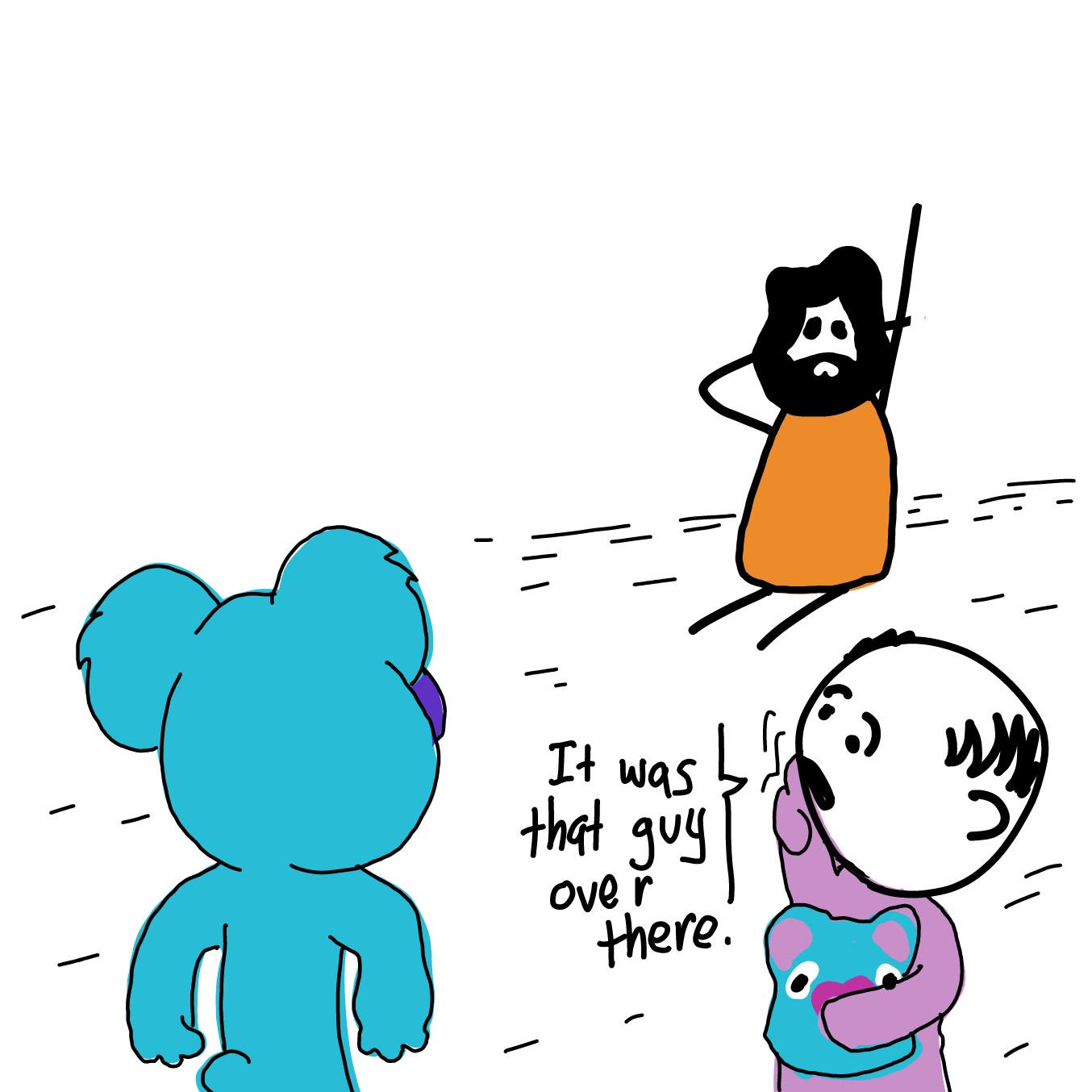  - Online Drawing Game Comic Strip Panel by Wizard Croissant