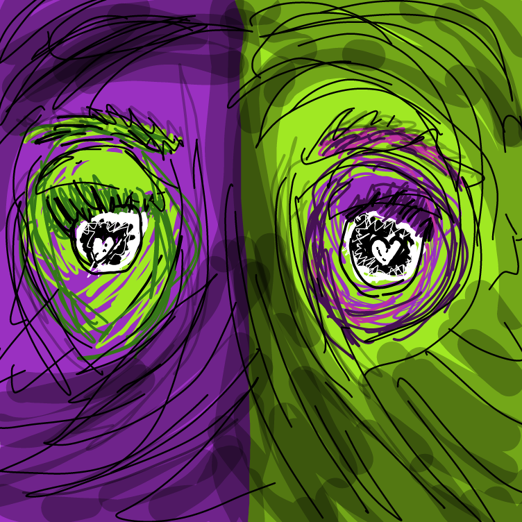 Merging - Online Drawing Game Comic Strip Panel by HeatherWoolley