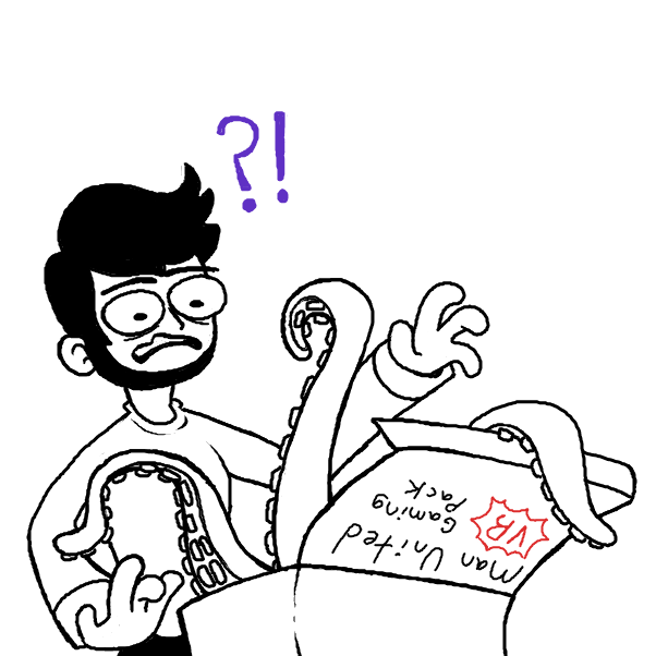 well THAT'S peculiar - Online Drawing Game Comic Strip Panel by Cheddar Teeth