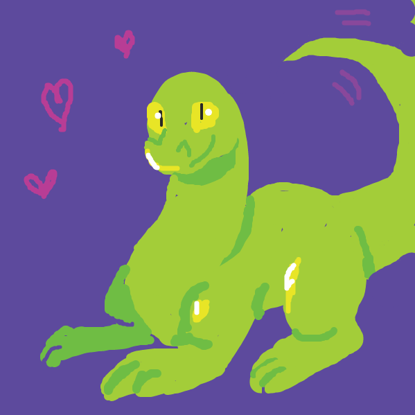 Dragon wants to play!! - Online Drawing Game Comic Strip Panel by Sparky Ryan Howard