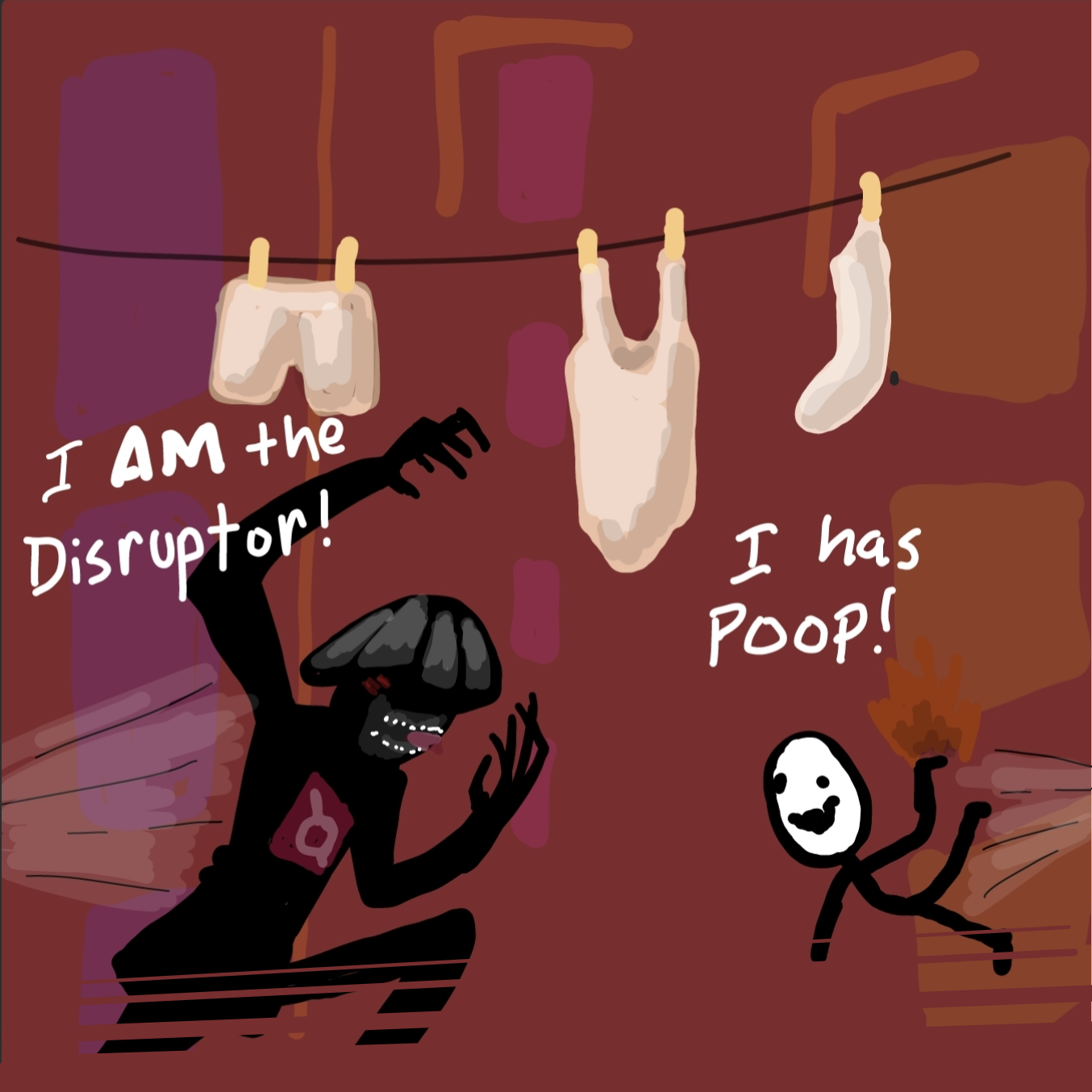  - Online Drawing Game Comic Strip Panel by Wizard Croissant