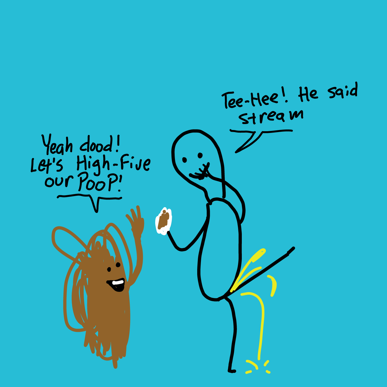  - Online Drawing Game Comic Strip Panel by Wizard Croissant