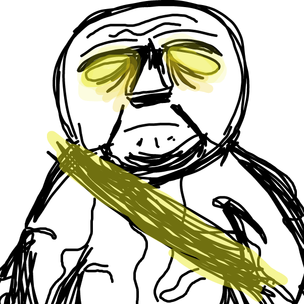 Ah yes, scribble man - Online Drawing Game Comic Strip Panel by Michael_Mayonaise