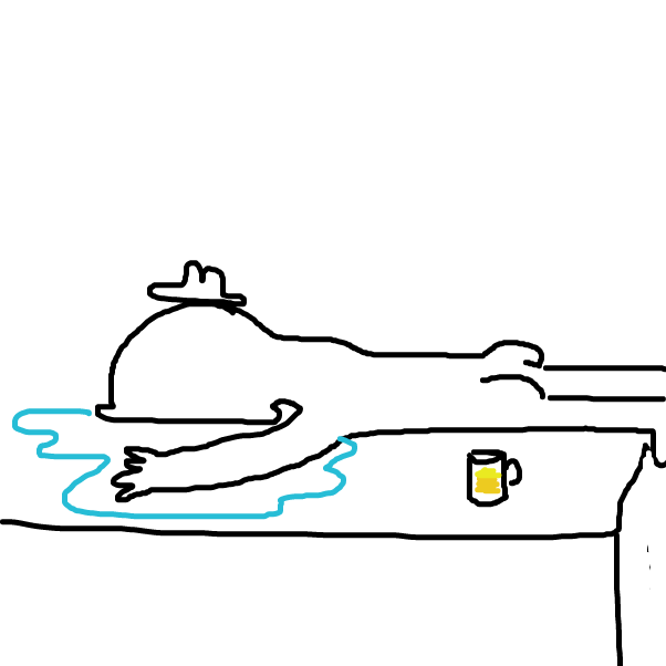 Drawing in oi, cowboi by Michael_Mayonaise