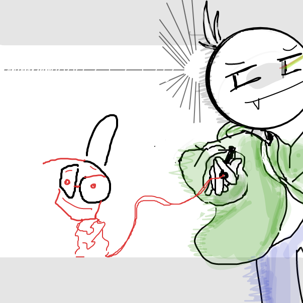 ok maybe finished the drawing? - Online Drawing Game Comic Strip Panel by FifaSam