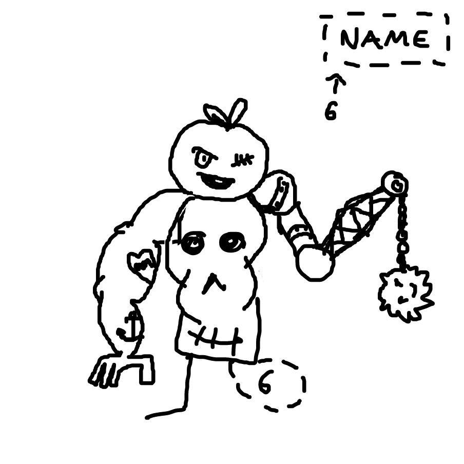 ignore my terrible drawing of a skull - Online Drawing Game Comic Strip Panel by Hola
