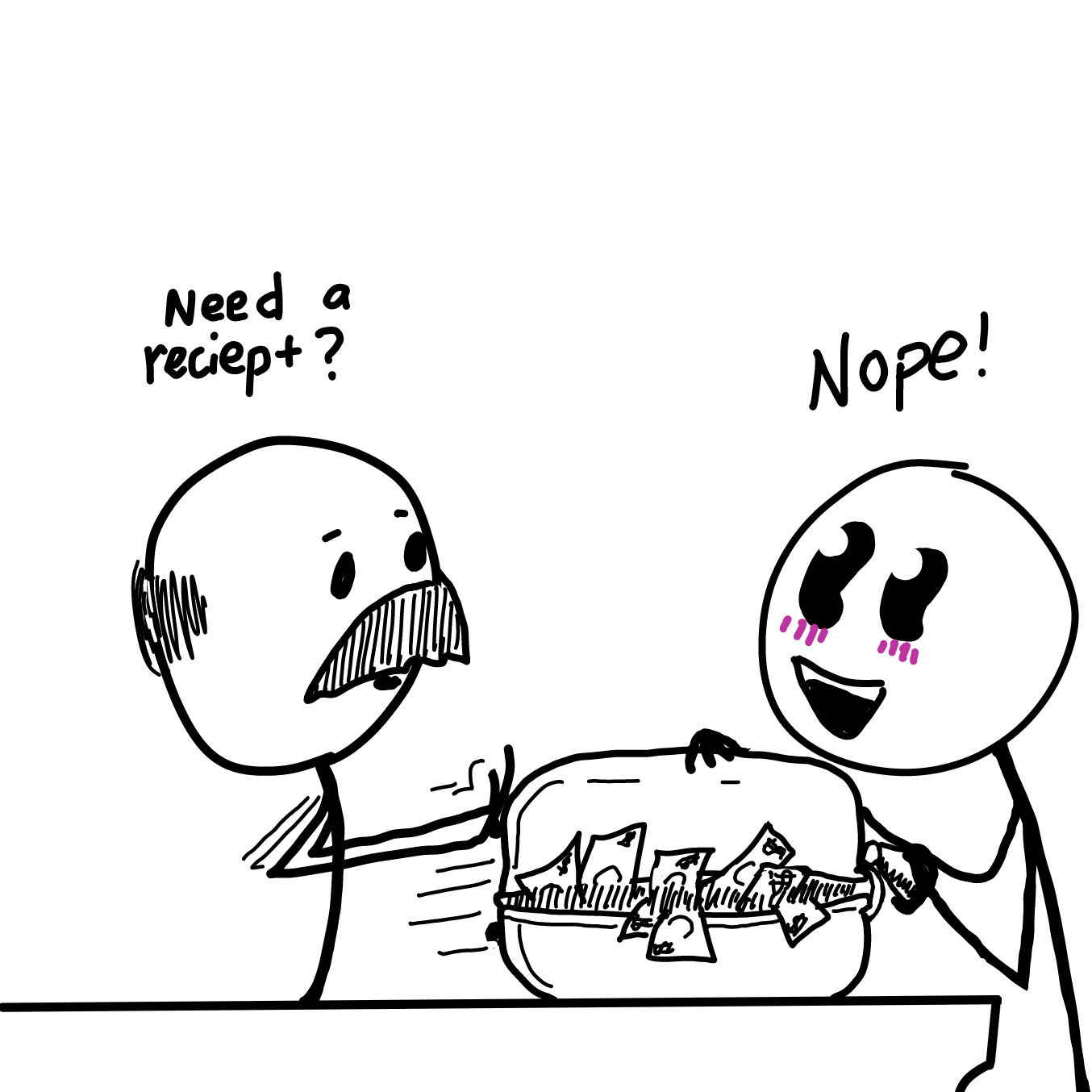  - Online Drawing Game Comic Strip Panel by Wizard Croissant