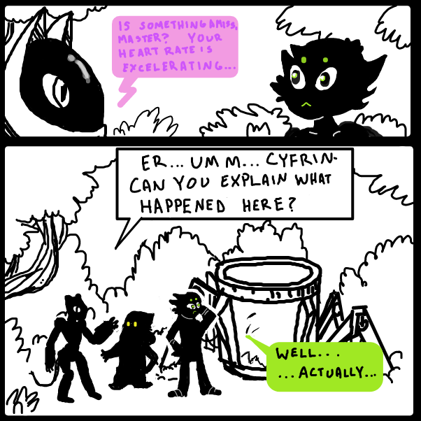  - Online Drawing Game Comic Strip Panel by Emjaypatrick