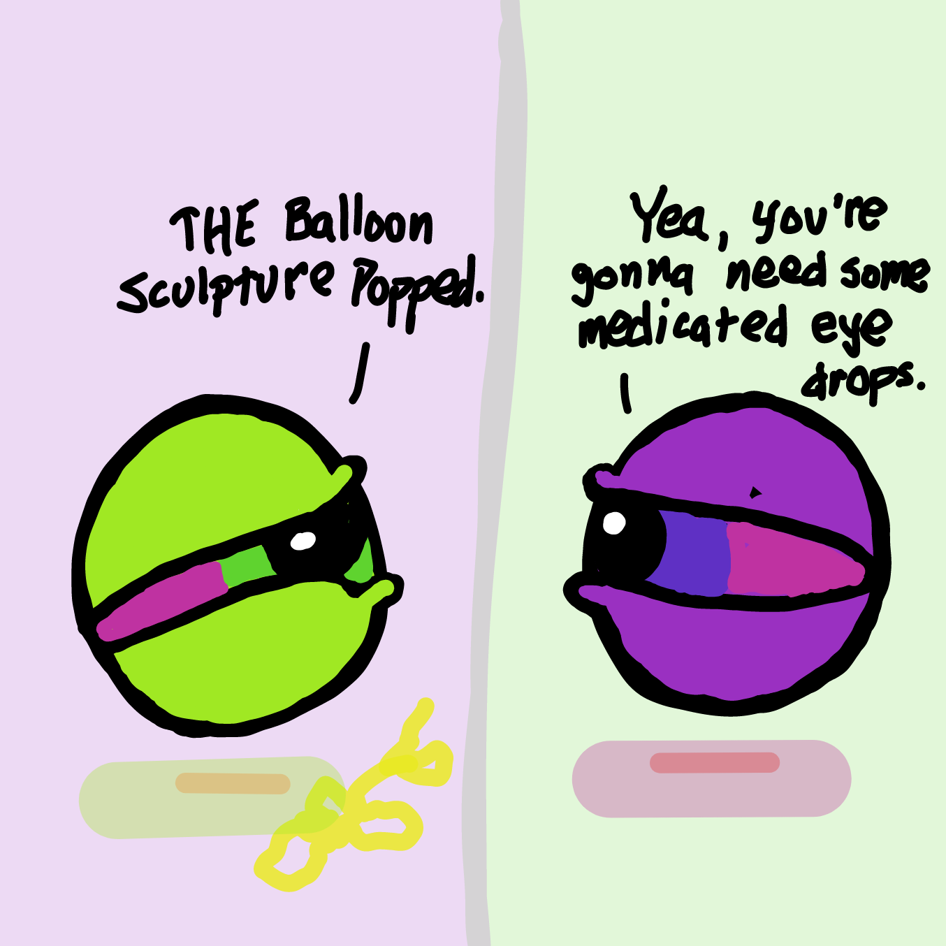  - Online Drawing Game Comic Strip Panel by Wizard Croissant