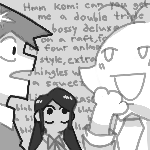 Najimi is here too - Online Drawing Game Comic Strip Panel by W3