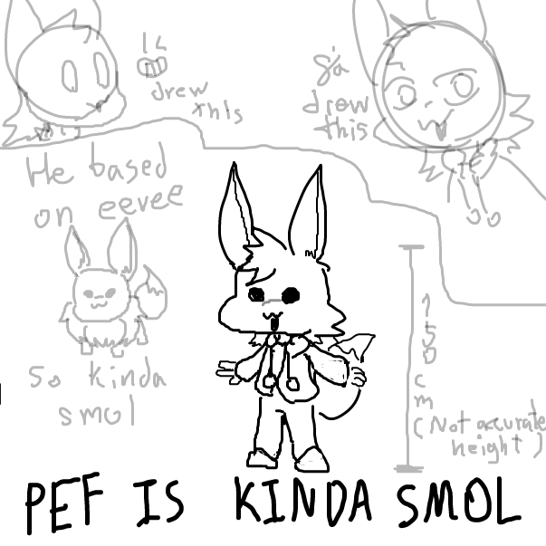 the top is how sam and sai drew pef - Online Drawing Game Comic Strip Panel by FifaSam