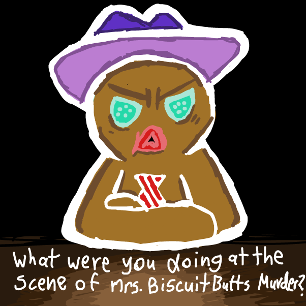 Drawing in Crimes in Cookietown by SpaceMattress