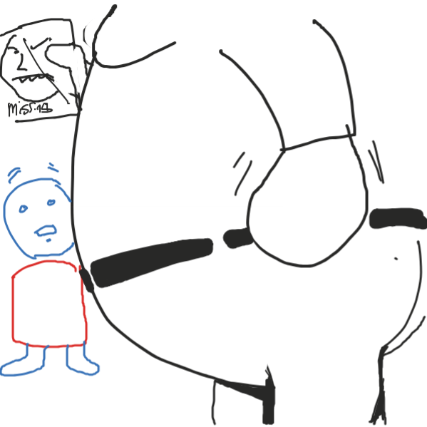 Drawing in missing  by kurocartoonist