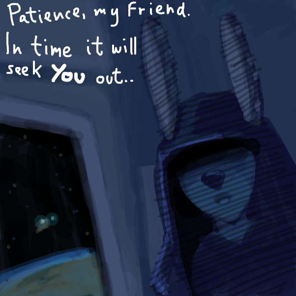 ".. and when it does.. you must bring some for me" - Online Drawing Game Comic Strip Panel by Peyocay