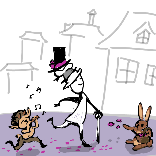 here comes the hotstepper - Online Drawing Game Comic Strip Panel by Peyocay