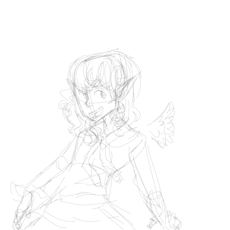  - Online Drawing Game Comic Strip Panel by JA