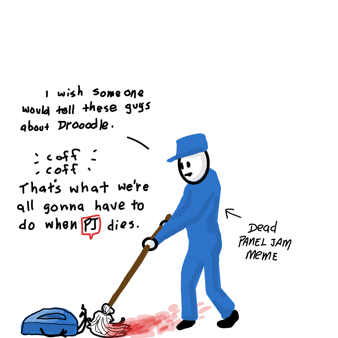  - Online Drawing Game Comic Strip Panel by Wizard Croissant