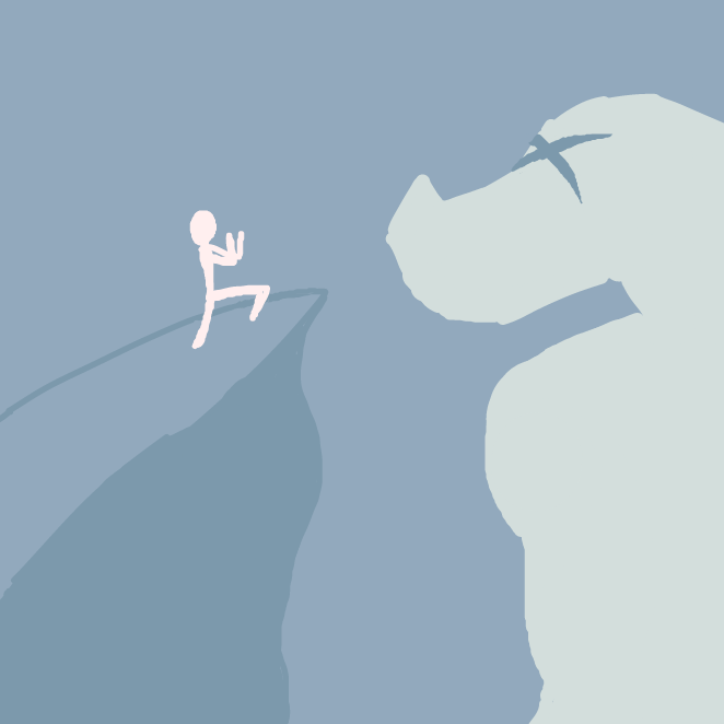 Drawing in Meat by Veum