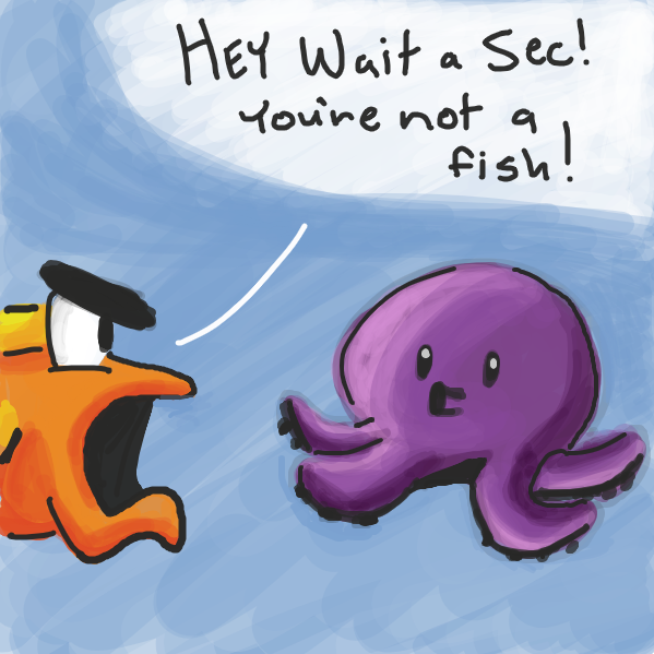 Drawing in One fish... two fish... by Loco-L