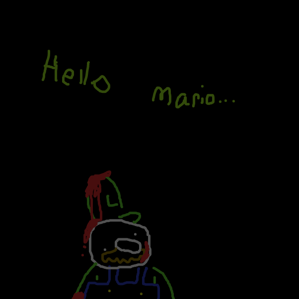 Drawing in Hello mario. by Yeoguort