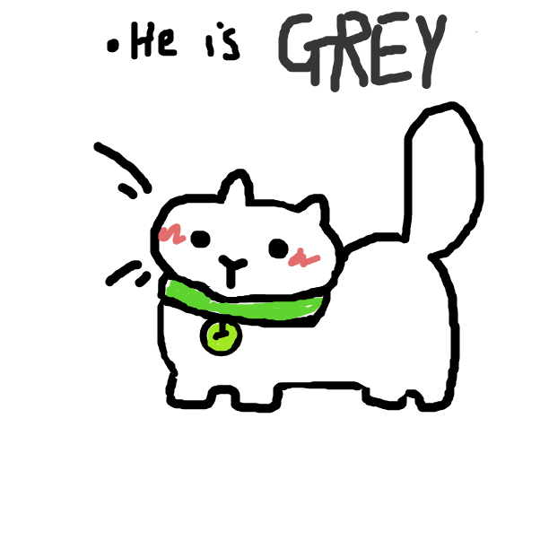 my friend's cat :] - Online Drawing Game Comic Strip Panel by Grump