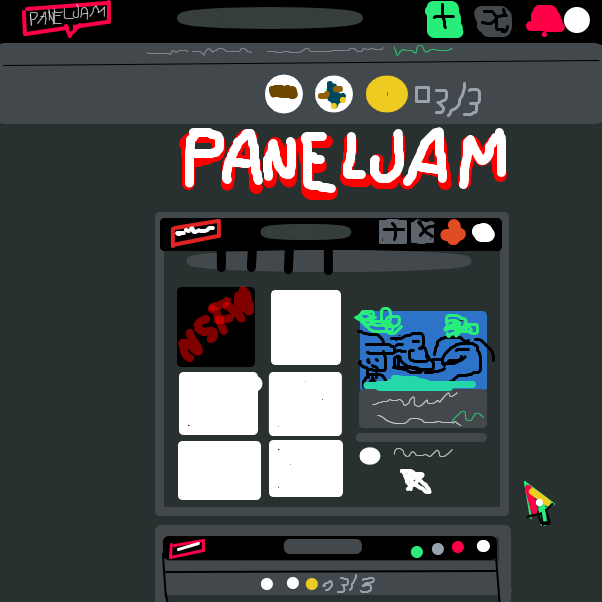 Drawing in PANELJAM by Vytron