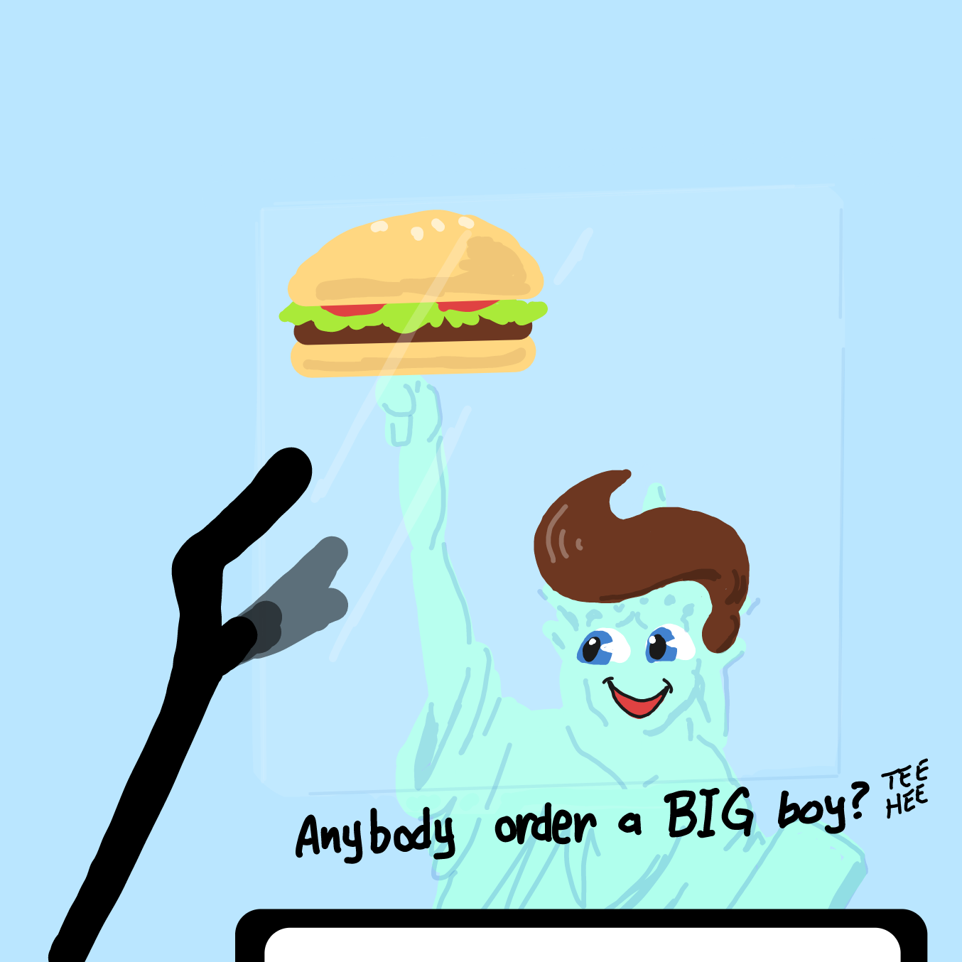  - Online Drawing Game Comic Strip Panel by Wizard Croissant