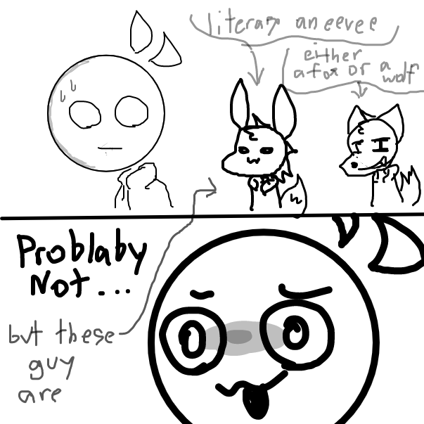 I.. sometime draw furry... does that count? - Online Drawing Game Comic Strip Panel by FifaSam