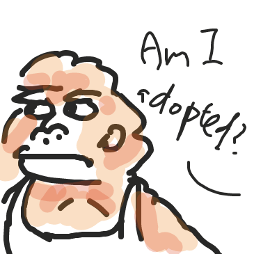 Drawing in my dad by Hina the Meme-ma