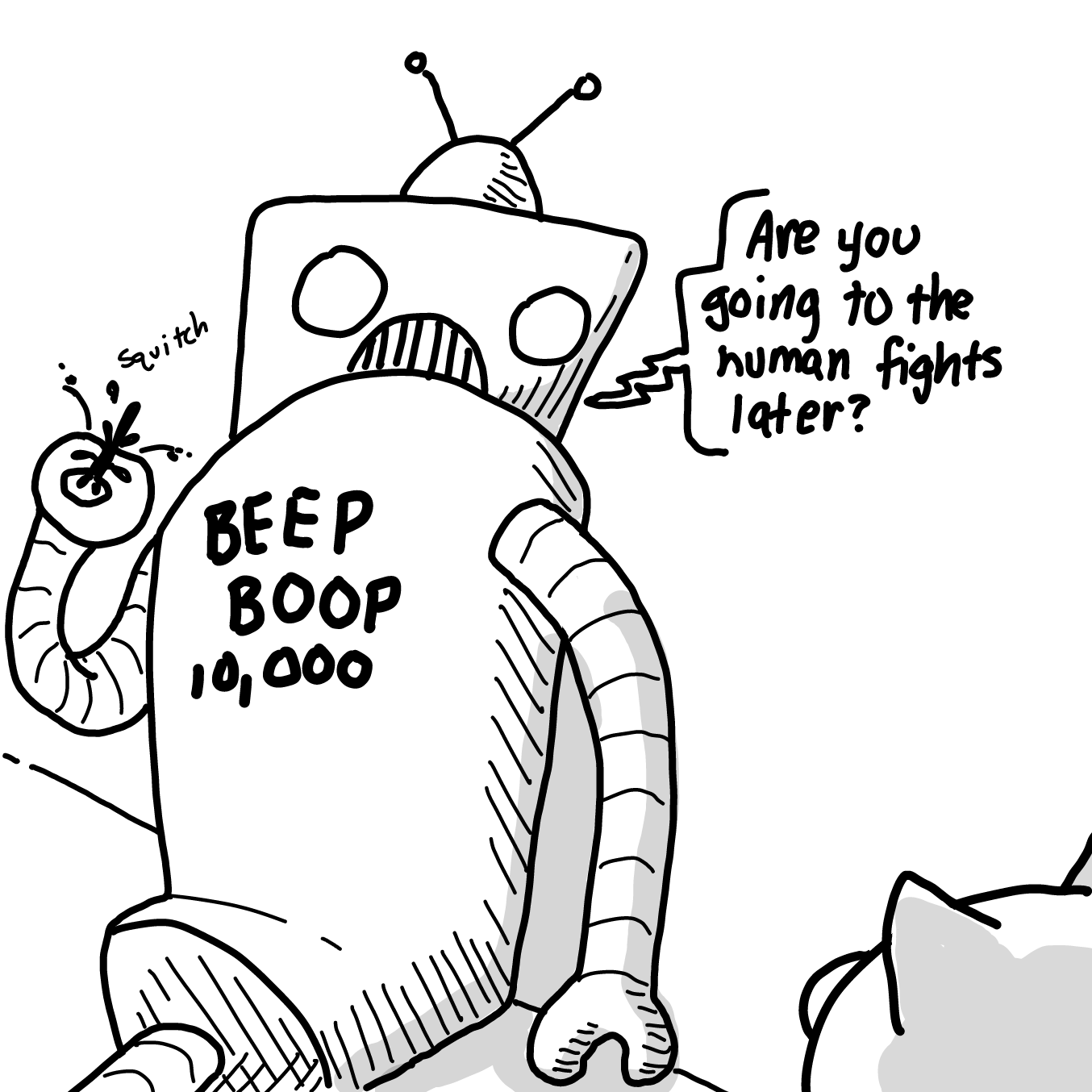  - Online Drawing Game Comic Strip Panel by Wizard Croissant