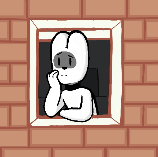 Drawing in A Very Tall Apartment Building by Sluggishfella