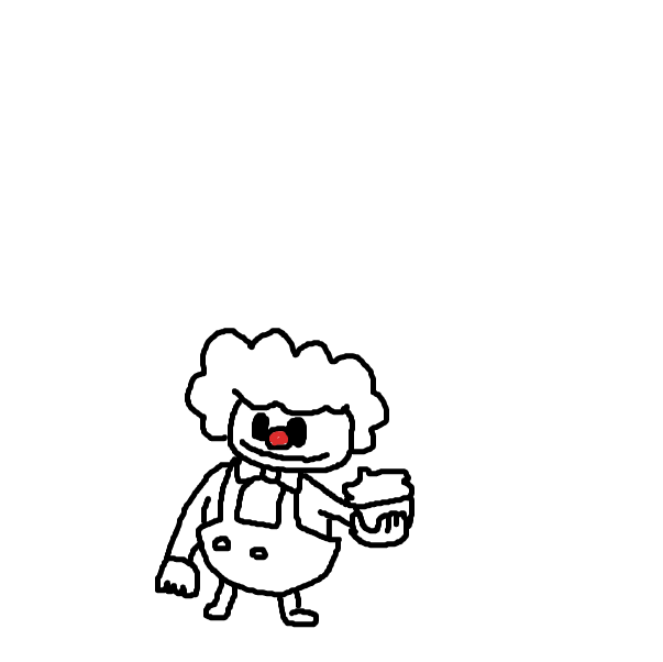 Crinkle wants you to eat the battery acid pie. - Online Drawing Game Comic Strip Panel by Yeoguort