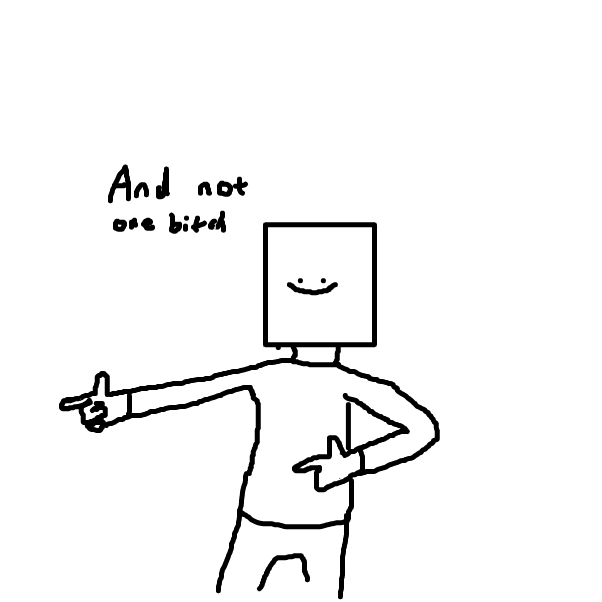 And not one bitch. - Online Drawing Game Comic Strip Panel by Xayli