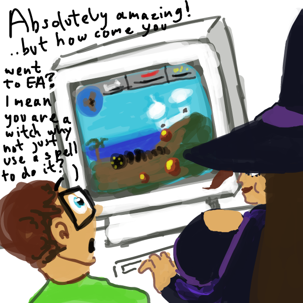  - Online Drawing Game Comic Strip Panel by Peyocay