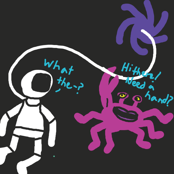 Drawing in deep space by Been13