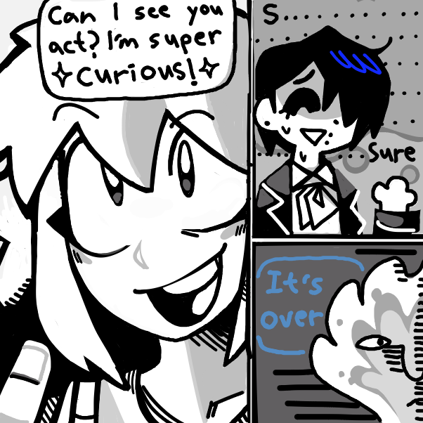  - Online Drawing Game Comic Strip Panel by W3