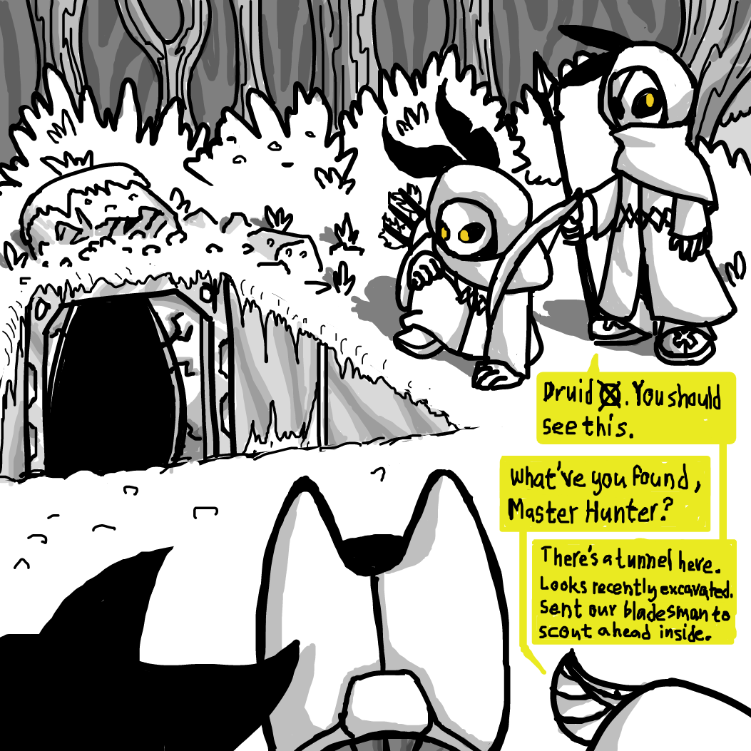  - Online Drawing Game Comic Strip Panel by SeanTrunks